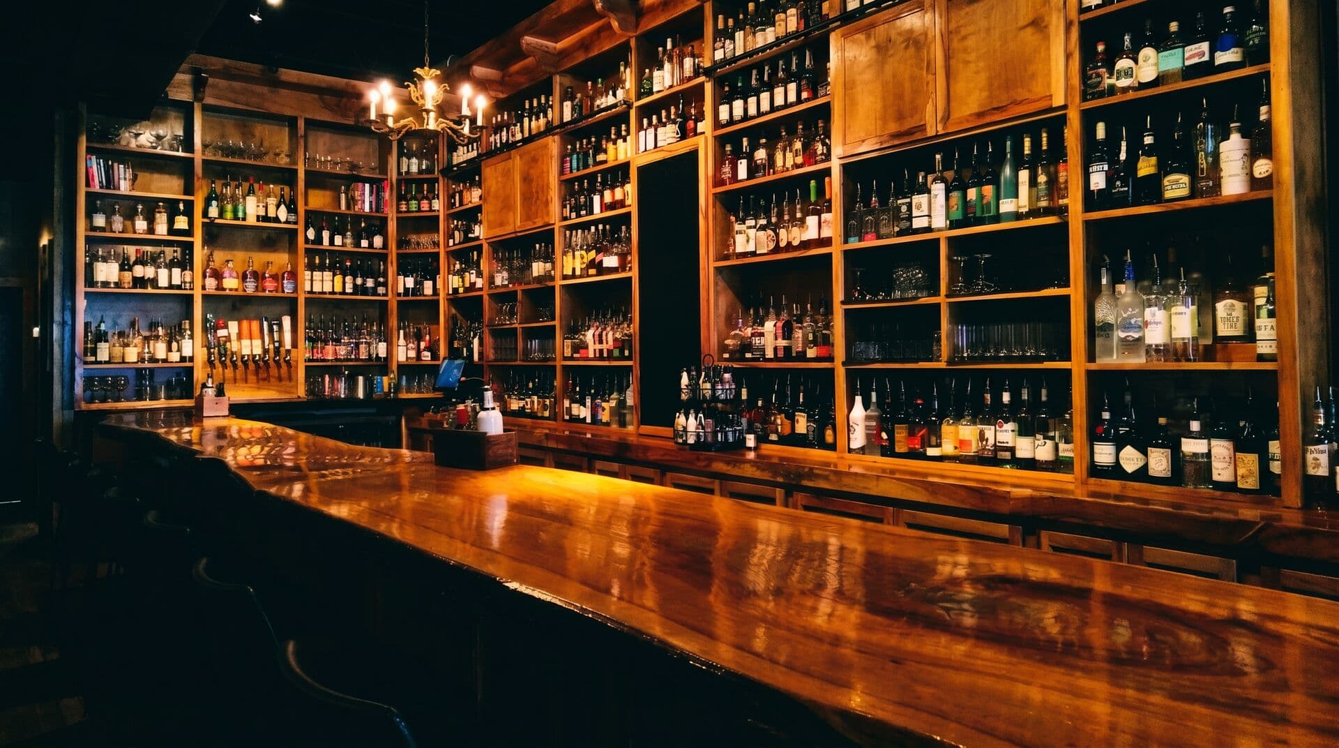 Inside Revival Craft Cocktails, a moody downtown Lakeland cocktail bar